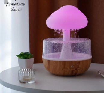 Humidificador formato de chuva