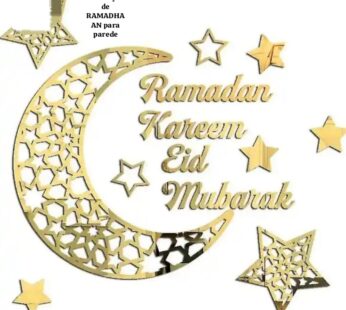 Kit decoração de RAMADHAAN para parede